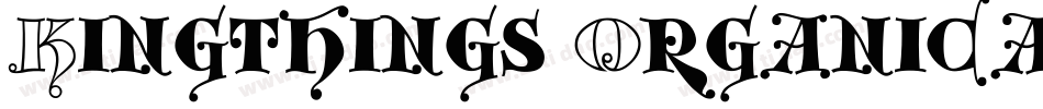 Kingthings Organica字体转换